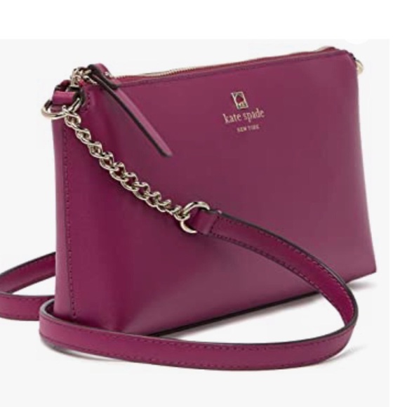 kate spade New York Declan Sawyer Street Raspberry Crossbody NWOT - Picture 3 of 9